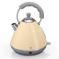 Swan Retro Pyramid Kettle - Cream